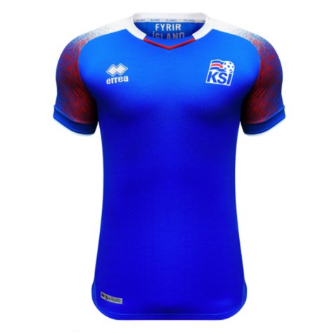 2018-2019 Iceland Home Errea Football Shirt (Finnbogason 11)