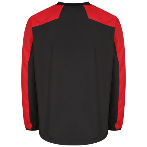 Airo Sportswear Pro Windbreaker (Black-Red)