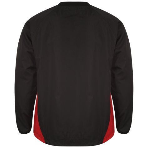 Airo Sportswear Team Windbreaker (Black-Red)