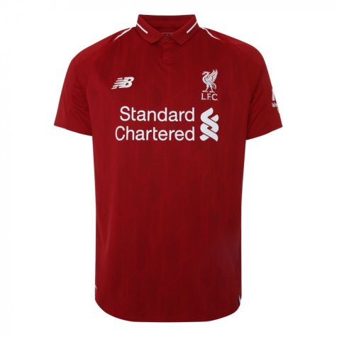 2018-2019 Liverpool Home Football Shirt (Shaqiri 23)