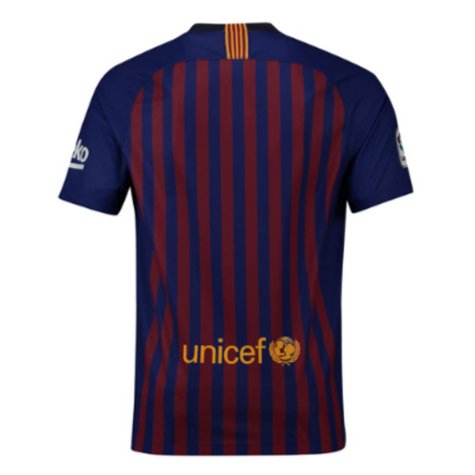 2018-2019 Barcelona Home Nike Football Shirt (Andre Gomes 21)