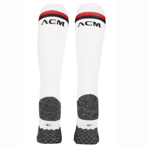 2018-2019 AC Milan Puma Home Football Socks (White) - Kids