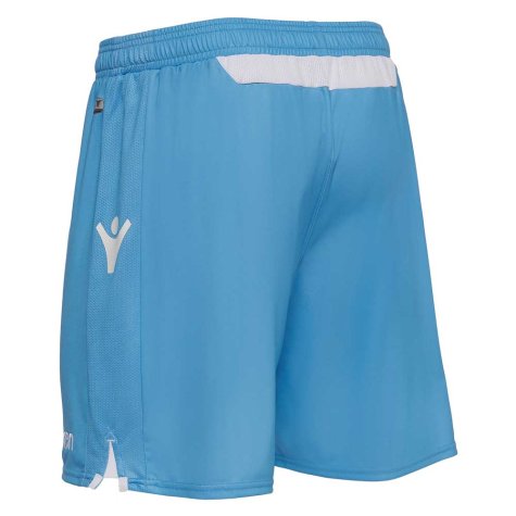 2018-2019 Lazio Macron Home Shorts (Blue) - Kids