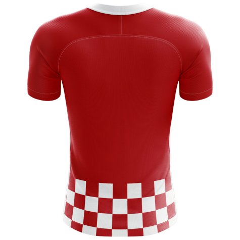 2024-2025 Croatia Flag Concept Football Shirt (Corluka 5)