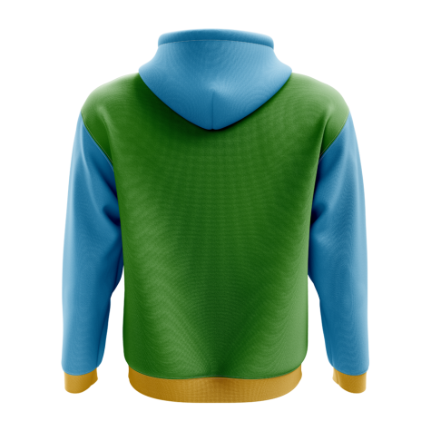 Karakalpakstan Concept Country Football Hoody (Green)