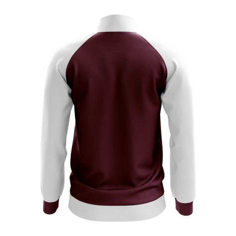 Qatar Concept Football Track Jacket (Burgundy) - Kids