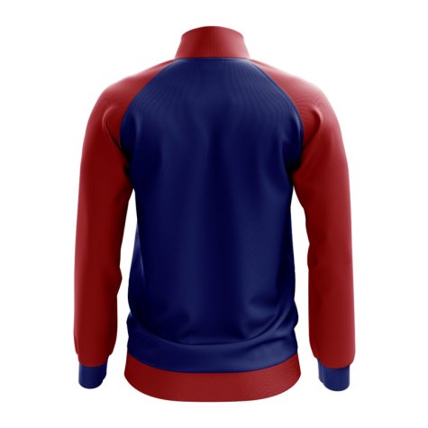 Dominican Republic Concept Football Track Jacket (Blue) - Kids