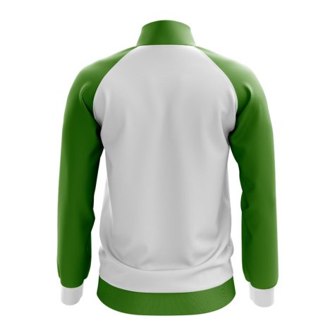 Equatorial Guinea Concept Football Track Jacket (White)