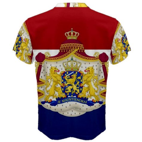 Netherlands Coat of Arms Sublimated Sports Jersey