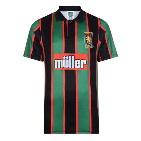 Score Draw Aston Villa 1994 Away Retro Shirt (Grealish 10)