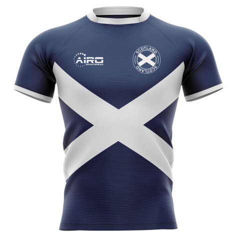 2024-2025 Scotland Flag Concept Rugby Shirt (Weir 5)