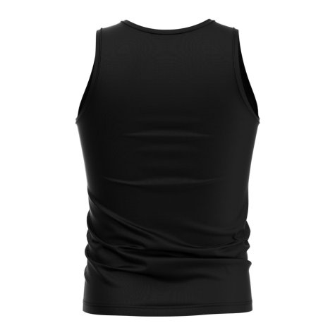 Zambia Core Football Country Sleeveless Tee (Black)