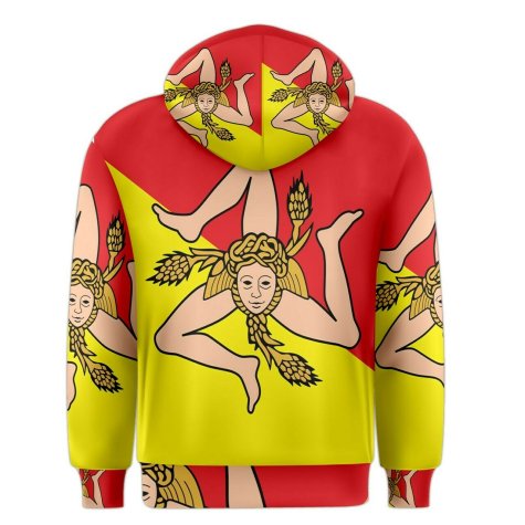 Sicily Sublimated Flag Hoody