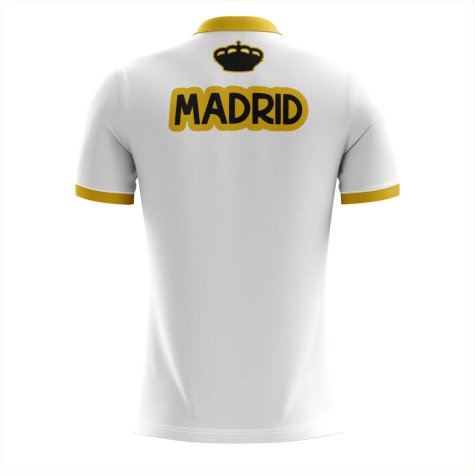 2024-2025 Madrid Concept Training Shirt (White) (Your Name)