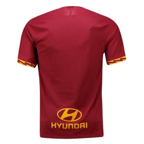 2019-2020 Roma Authentic Vapor Match Home Nike Shirt (MANOLAS 44)