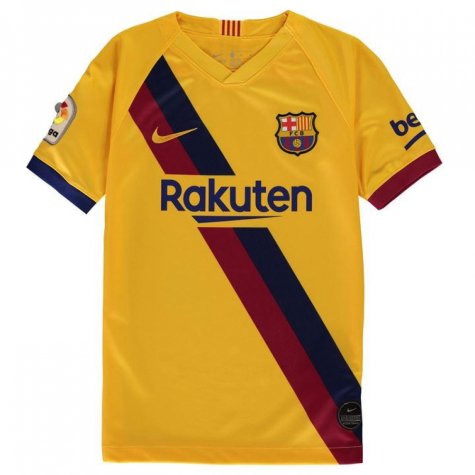 2019-2020 Barcelona Away Nike Shirt (Kids) (MALCOM 14)