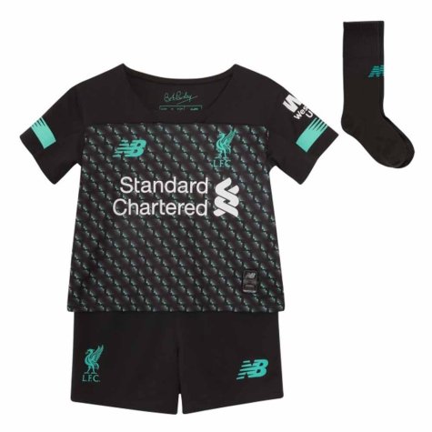 2019-2020 Liverpool Third Little Boys Mini Kit (Origi 27)