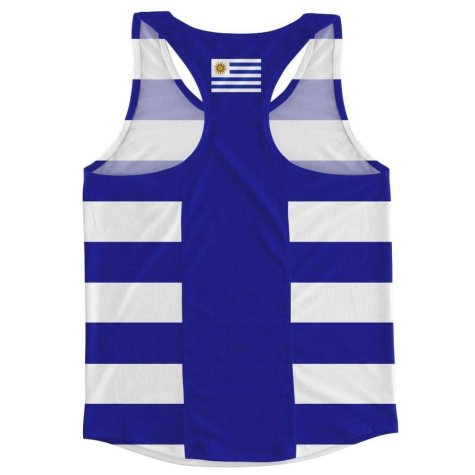 Uruguay Flag Running Vest