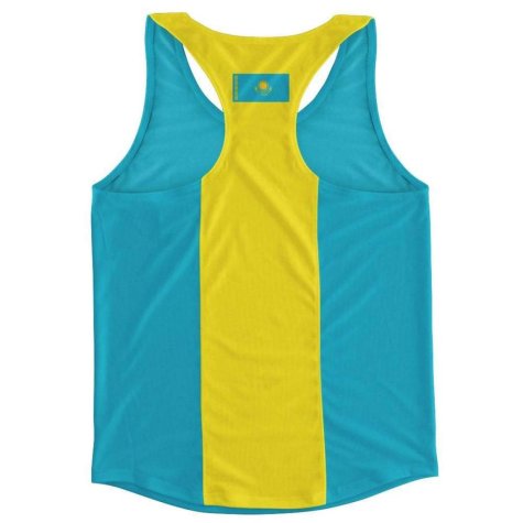 Kazakhstan Flag Running Vest