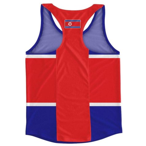 North Korea Flag Running Vest