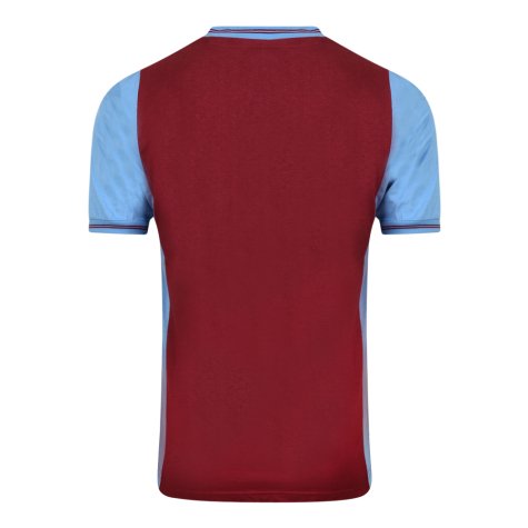 Score Draw Aston Villa 1982 Champions Of Europe Retro Football Shirt (Coutinho 23)