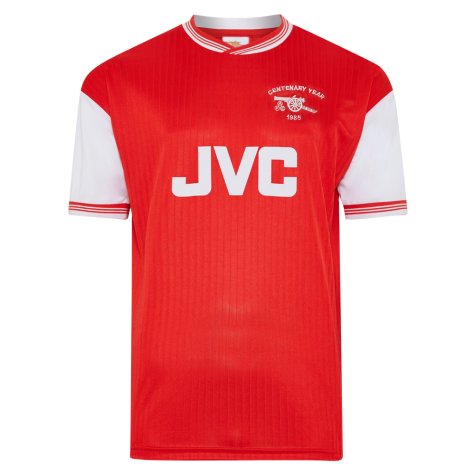 Score Draw Arsenal 1985 Centenary Retro Football Shirt (Davis 8)