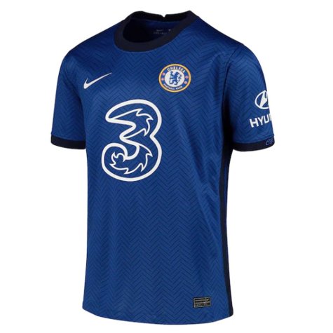 2020-2021 Chelsea Home Nike Football Shirt (Kids) (KANTE 7)