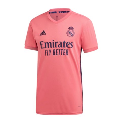 2020-2021 Real Madrid Adidas Away Football Shirt (SOLARI 21)