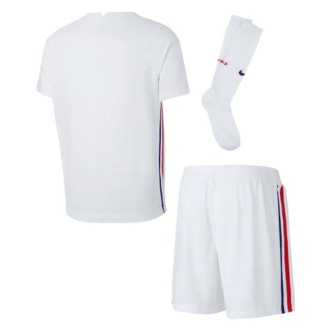 2020-2021 France Away Nike Little Boys Mini Kit (CANTONA 7)