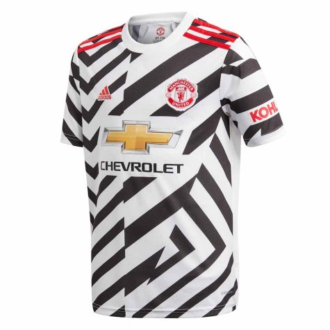 2020-2021 Man Utd Adidas Third Football Shirt (Kids) (Elanga 36)