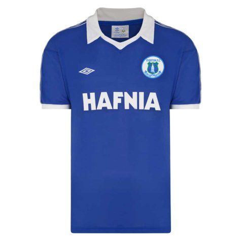 Everton 1980 Umbro Retro Football Shirt (Sharp 9)