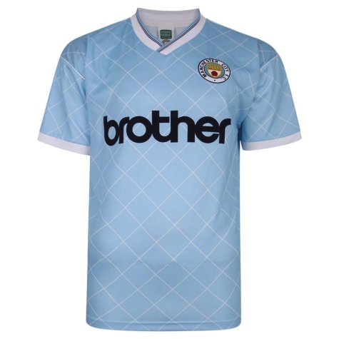 Manchester City 1988 Retro Football Shirt (TOURE YAYA 42)