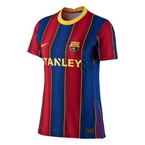 2020-2021 Barcelona Womens Home Shirt (F.DE JONG 21)