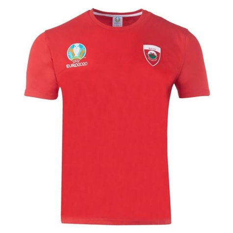 Wales 2021 Polyester T-Shirt (Red) (HARTSON 10)