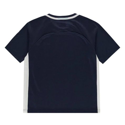 Scotland 2021 Polyester T-Shirt (Navy) - Kids (Fleck 14)