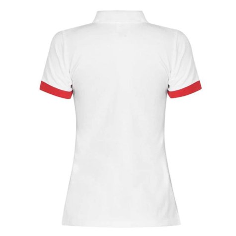 England 2021 Core Polo Shirt (White) - Ladies