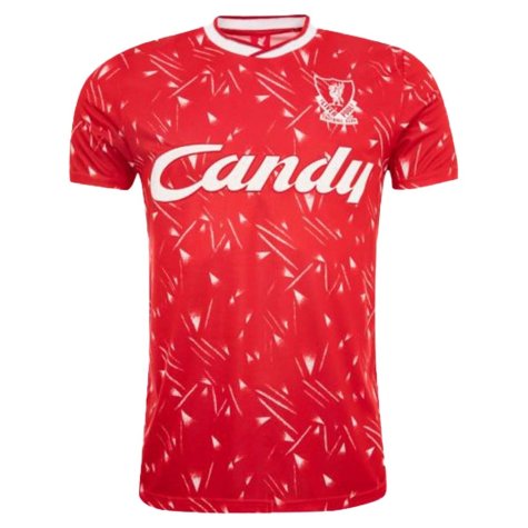 Score Draw Liverpool FC 1989 Retro Football Shirt (RUSH 9)