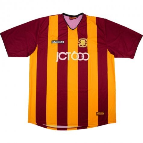 Bradford City 2003-04 Home Football Shirt (D.Windass #8) ((Very Good) XL)