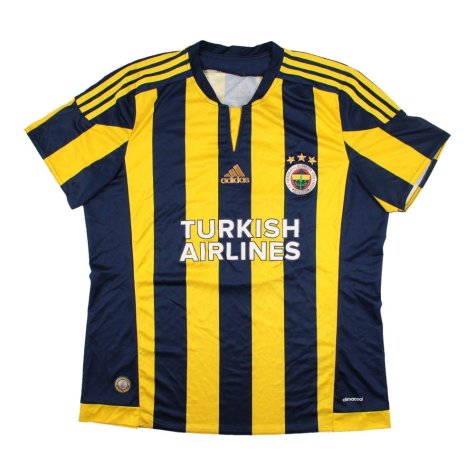 Fenerbahce 2015-16 Home Shirt (Souza #6) ((Good) XL)