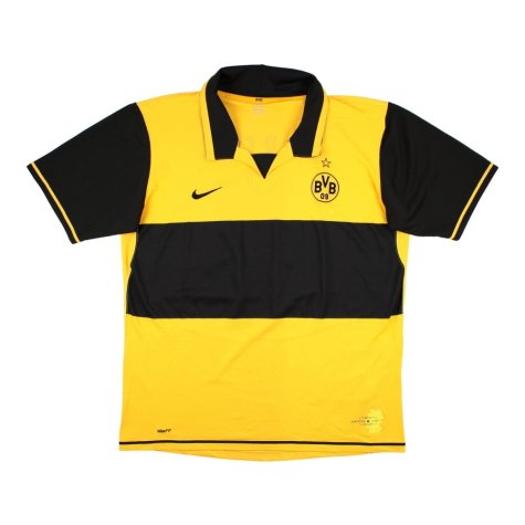 Borussia Dortmund 2007-08 Home Shirt (Sponsorless) (Frei #13) ((Excellent) XL)