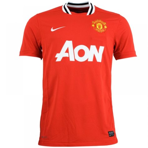 Manchester United 2011-12 Home Shirt (Very Good) (Ferdinand 5)