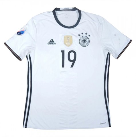 Germany 2016-17 Home Shirt (Gotze #19) (Very Good)