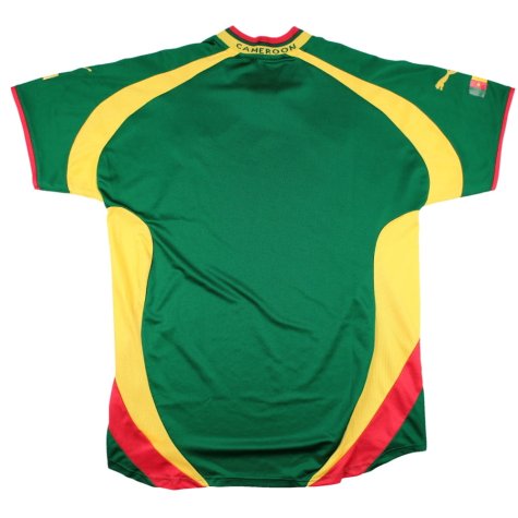 Cameroon 2000-02 Home Shirt (XL) (Very Good)