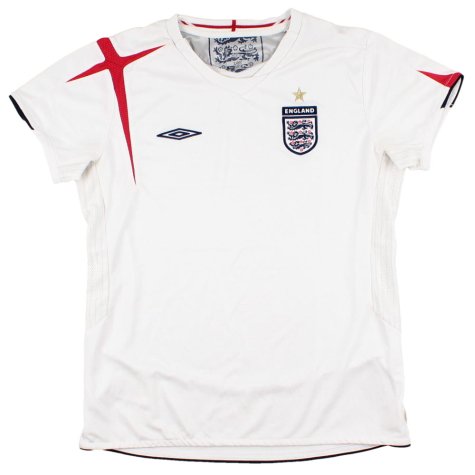 England 2005-07 Home Shirt (Womens 12) (Good) (Hurst 10)