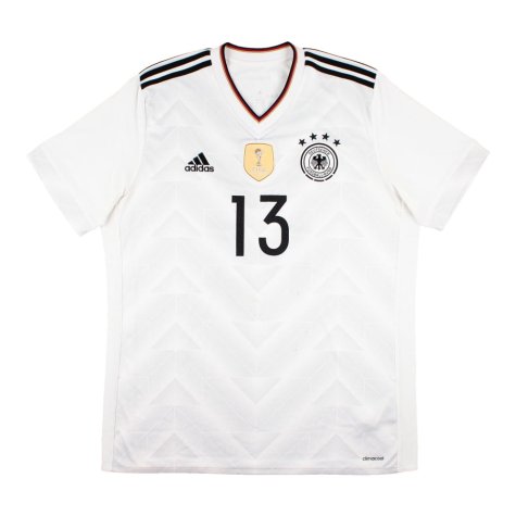 Germany 2017 Confederations Cup Home Shirt (L) Muller #13 (Good)