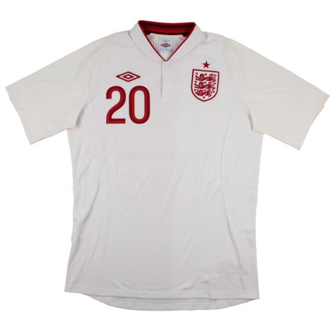 England 2012-13 Home Shirt (M) Chamberlain #20 (Fair)