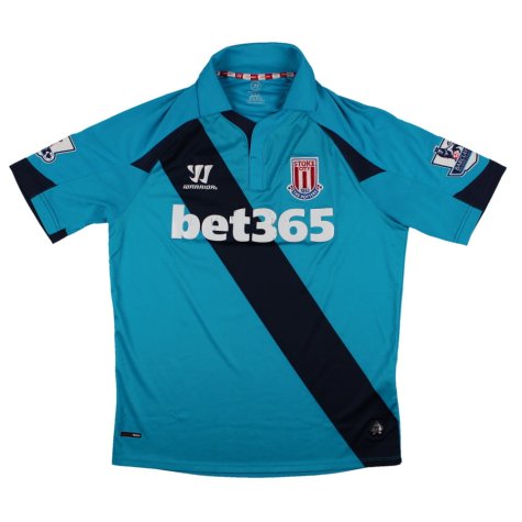 Stoke City 2014-15 Away Shirt (S) Arnautovic #10 (Very Good)