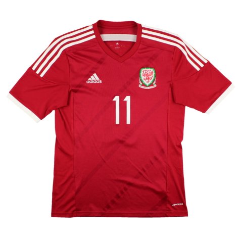 Wales 2014-15 Home Shirt (S) Bale #11 (Good)