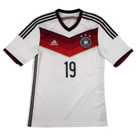 Germany 2014-15 Home Shirt (M) Gotze #19 (Excellent)