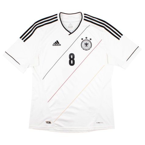 Germany 2012-13 Home Shirt (L) Ozil #8 (Mint)